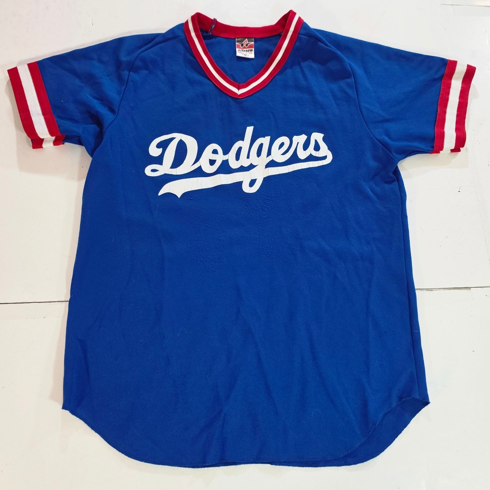 Vintage Alleson Athletic Los Angeles Dodgers Jersey Blue #32 Sandy Koufax Mens M